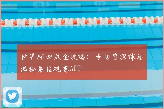 世界杯回放全攻略：专访资深球迷揭秘最佳观赛APP